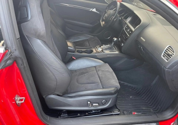 Audi S5 cena 42900 przebieg: 62842, rok produkcji 2013 z Babimost małe 466